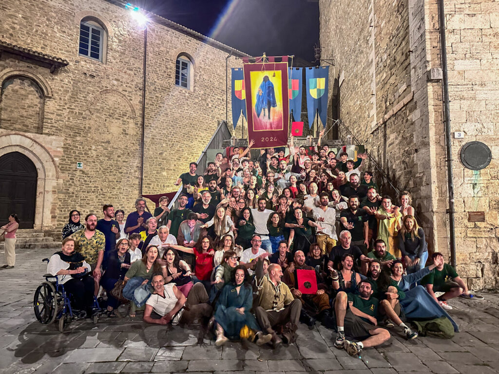 Bevagna La Gaita San Pietro Vince Il Palio Del Mercato Delle Gaite